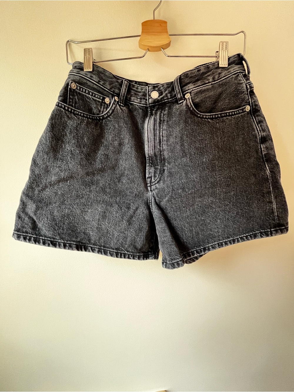 Everlane A-Line Denim Shorts 28 - Picture 2 of 7